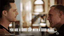 You Are A Good Cop With A Good Heart Compliment GIF - You Are A Good Cop With A Good Heart Good Cop Good Heart GIFs