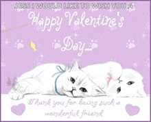 Valentines Day Card Friend GIF - Valentines Day Card Friend Cats GIFs