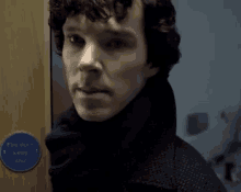 Wink Sherlock GIF - Wink Sherlock Benedict Cumberbatch GIFs