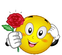 Sorry Emoji Sticker - Sorry Emoji Flower For You Stickers