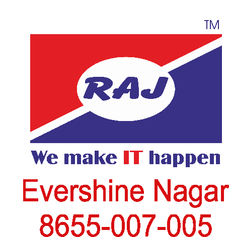 Raj Evershine Raj Computers Sticker - Raj Evershine Raj Computers Raj Academy Stickers