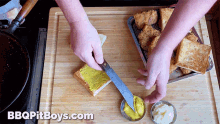 Spread Mustard Bbq Pit Boys GIF - Spread Mustard Bbq Pit Boys Making Sandwich GIFs