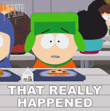 That Really Happened Kyle Broflovski GIF - That Really Happened Kyle Broflovski South Park GIFs