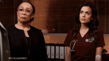 Look At Each Other Sharon Goodwin GIF - Look At Each Other Sharon Goodwin Dr Natalie Manning GIFs