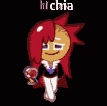 Hi Chia Vampire GIF - Hi Chia Vampire Vampire Cookie GIFs