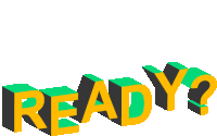 Ready Are You Ready Sticker - Ready Are You Ready Ready To Go Stickers