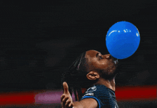 Blue Baloon Nkunku Baloon GIF
