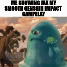 Me Showing Jax Jax GIF - Me Showing Jax Jax Genshin Impact GIFs
