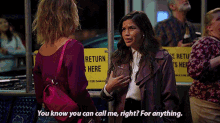 Superstore Amy Sosa GIF - Superstore Amy Sosa You Know You Can Call Me Right GIFs