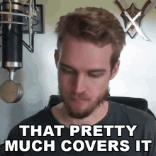 That Pretty Much Covers It Klaus GIF - That Pretty Much Covers It Klaus Klaus Gaming GIFs