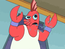 Zoidberg Is Pissed GIF