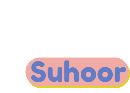 Suhoor Ramadan Sticker - Suhoor Ramadan Ditut Stickers