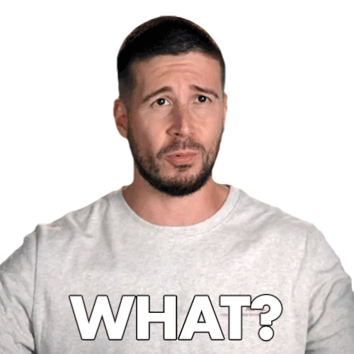 What Vinny Guadagnino Sticker - What Vinny Guadagnino Jersey Shore Family Vacation Stickers