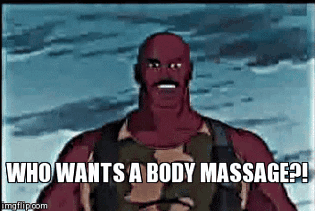 Gi joe sales body massage