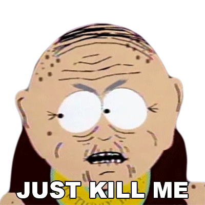 Just Kill Me Marvin Marsh Sticker - Just Kill Me Marvin Marsh South Park Stickers