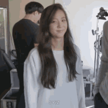 Acting Cute Smile GIF - Acting Cute Smile Have A Wonderful Day GIFs