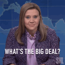 Whats The Big Deal Saturday Night Live GIF - Whats The Big Deal Saturday Night Live Chill Out GIFs