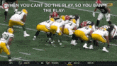 a football game is being played between the green bay packers and the texans .