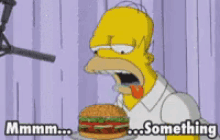 Homer Simpson Drooling GIF
