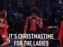 Its Christmas Time For The Ladies Singing GIF - Its Christmas Time For The Ladies Christmas Singing GIFs