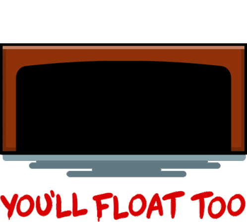 Youll Float Too Boat Sticker - Youll Float Too Boat Float Stickers