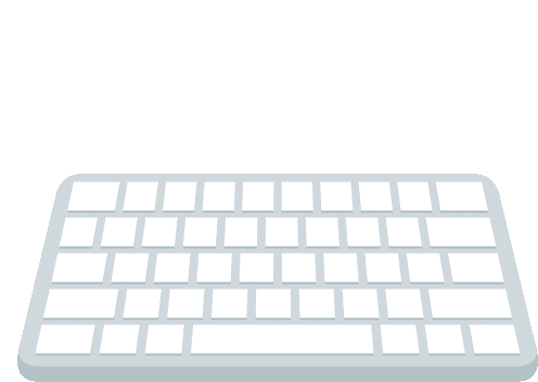 Keyboard Objects Sticker - Keyboard Objects Joypixels Stickers