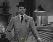 Get Out Cary Grant GIF - Get Out Cary Grant Classics GIFs