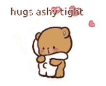 Hugs Ashy GIF - Hugs Ashy GIFs