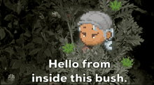 Hello Bush GIF - Hello Bush Meeko GIFs