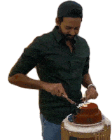 Cake Cutting Faisal Khan Sticker