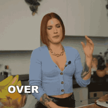 Over And Over And Over Again Candice Hutchings GIF - Over And Over And Over Again Candice Hutchings Edgy Veg GIFs