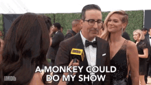 A Monkey Could Do My Show Red Carpet GIF - A Monkey Could Do My Show Red Carpet Pre Show GIFs