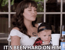 Its Been Hard On Him Tough Life GIF - Its Been Hard On Him Tough Life Kid GIFs
