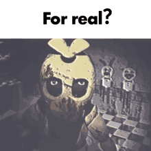 Withered For Real Chica Stare GIF - Withered For Real Chica Stare Withered Chica GIFs