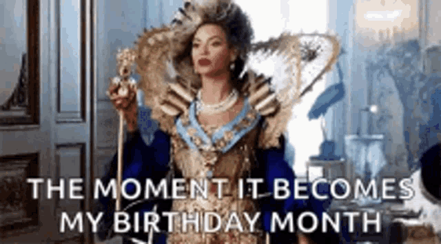Birthmonth The Moment It Becomes My Birthday Month GIF - Birthmonth The  Moment It Becomes My Birthday Month - Discover & Share GIFs