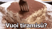Tiramisù Dolce Mascarpone Mangiare Voglia Di Dolce Vuoi GIF - Tiramisu Sweet Cake GIFs