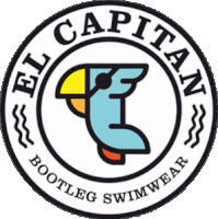 Elcaptian Swimwear Sticker - Elcaptian Swimwear Logo Stickers