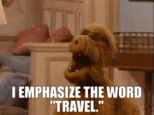 Alf I Emphasize The World Travel GIF - Alf I Emphasize The World Travel Travel GIFs