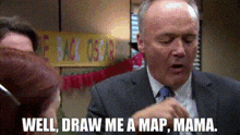 Map The Office GIF - Map The Office Draw Me A Map GIFs