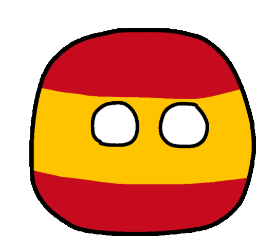 Spain Spin Sticker - Spain Spin Countryballs Stickers