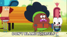 Dont Blame Yourself Babs Buttman GIF - Dont Blame Yourself Babs Buttman Pinky Malinky GIFs