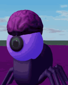Jooply Purple Spider GIF - Jooply Purple Spider Eyeball GIFs