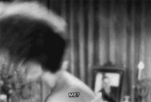 When Someone Calls Your Name GIF - Hairflip Me Rita Hayworth GIFs