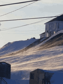 Blowing Snow Wind GIF - Blowing Snow Wind View GIFs