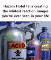 hazbin hotel fans creating the whitest reaction images you ever seen in your life