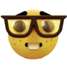 Nerd Emoji Nerdy GIF