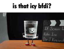 Bfdi Icy GIF - Bfdi Icy Ice Cube GIFs