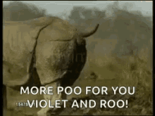 Rhino Pooping GIF - Rhino Pooping Enormous GIFs