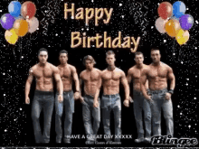 Happy Birthday Hunks GIF - Happy Birthday Hunks Have A Great Day GIFs