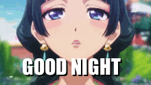 Anime Good Night GIF